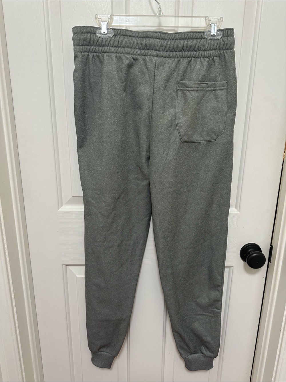 0345 NBA Gray Sweatpants with Blue and Gold 'Curry 30' Graphics size medium - Picture 8 of 10